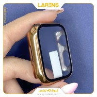 كاور اپل واچ PC Glass سايز 41mm رنگ Rose Gold